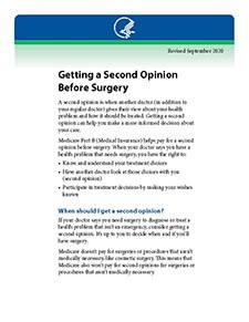 Obtener una segunda opinión antes de la cirugía imagen de portada