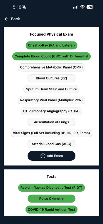 screenshot of well app