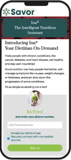 Savor health screenshot 1 