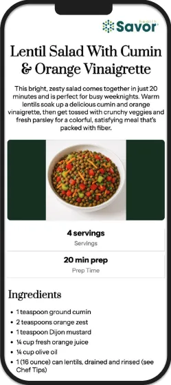 Savor Health screenshot 5