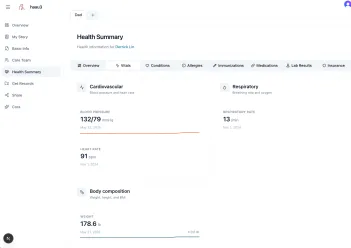 Screenshot of haau3 app