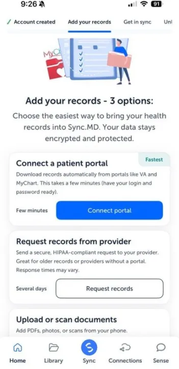 SyncMD screenshot 2