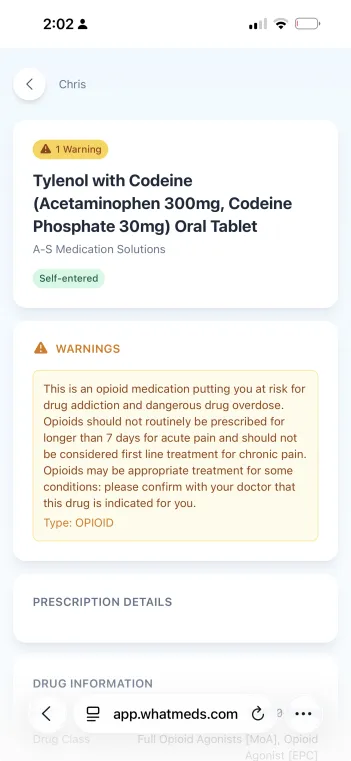 WhatMeds screenshot 4